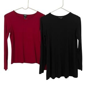 Eileen Fisher Women’s Lot of 2 Blouses size PP (0-2 Petite)